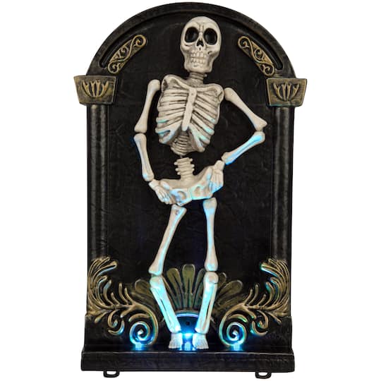 12" Animated Tombstone Skeleton by Ashland®